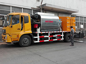 Gravillonneur pour asphalte et fibre (2 en 1)